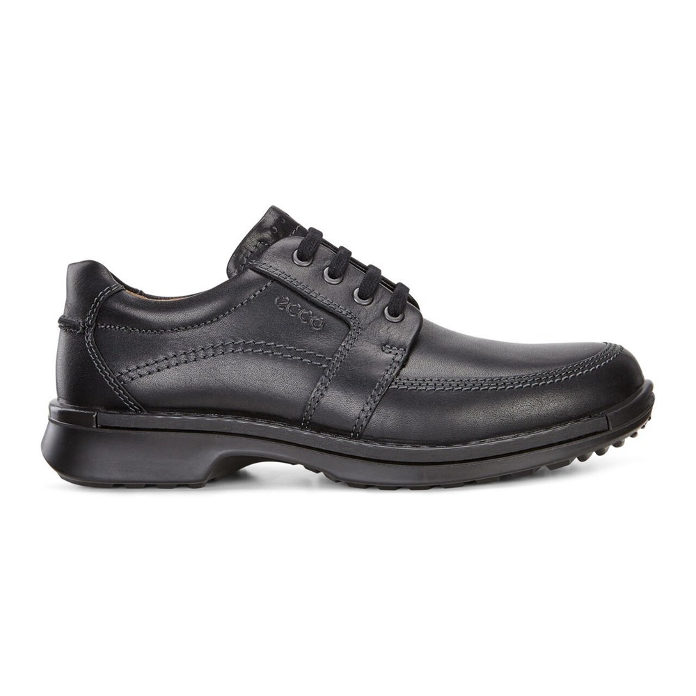 Mens Oxford Shoes - ECCO Fusion Ii Tie - Black - 4923KZRTG